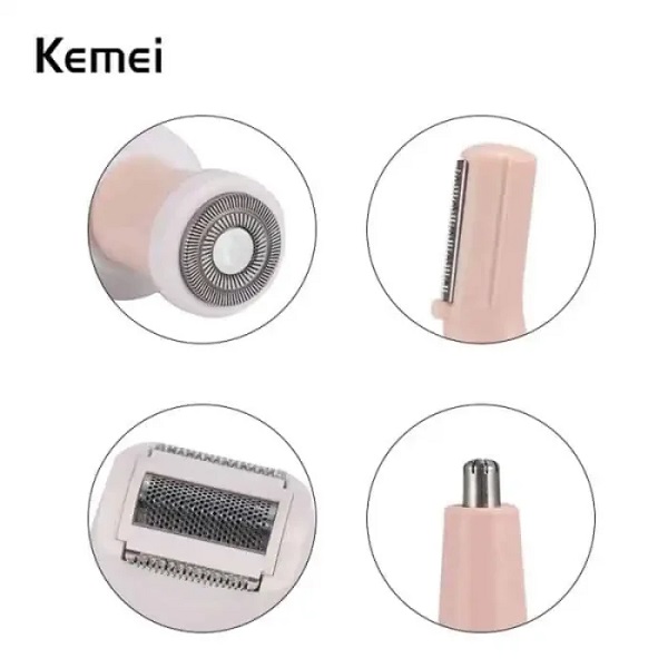 Kemei KM-3024 Trimmer & Shaver For Women - Image 2