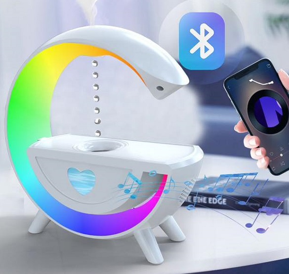 Y13 Anti Gravity Waterfall Bluetooth Speaker with Humidifier