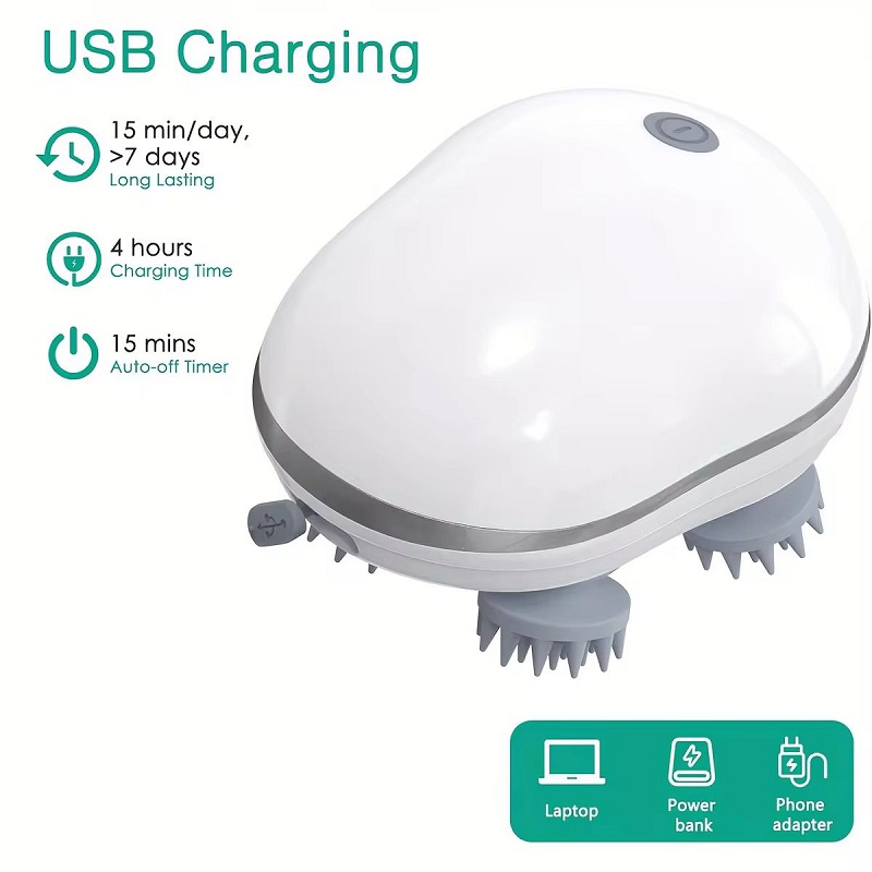 Scalp Head Hair, Full Body Massager Electric Health Care - Image 5